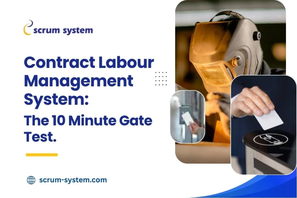 Contract Labour Management System: 10 Minute Gate
